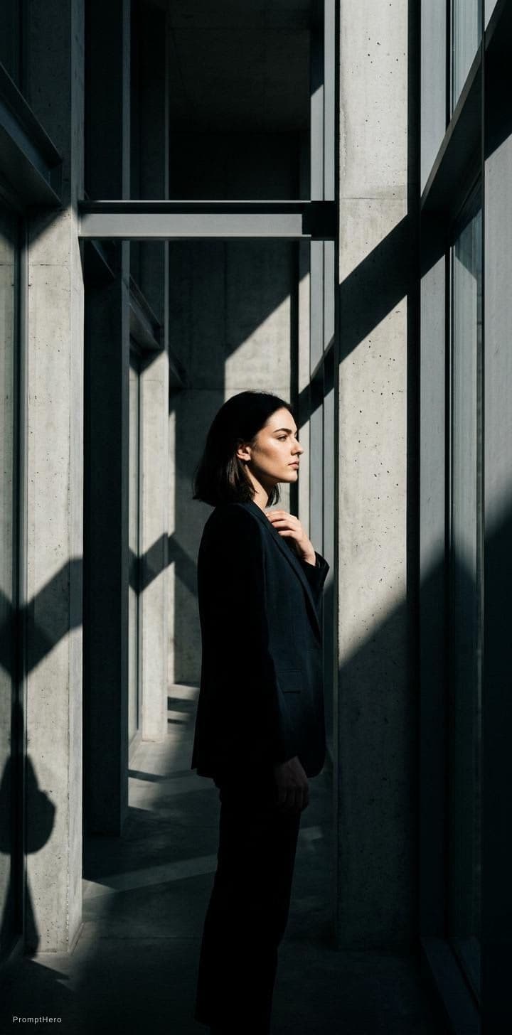 Hero prompt: high-resolution photograph, woman, stunning use of...