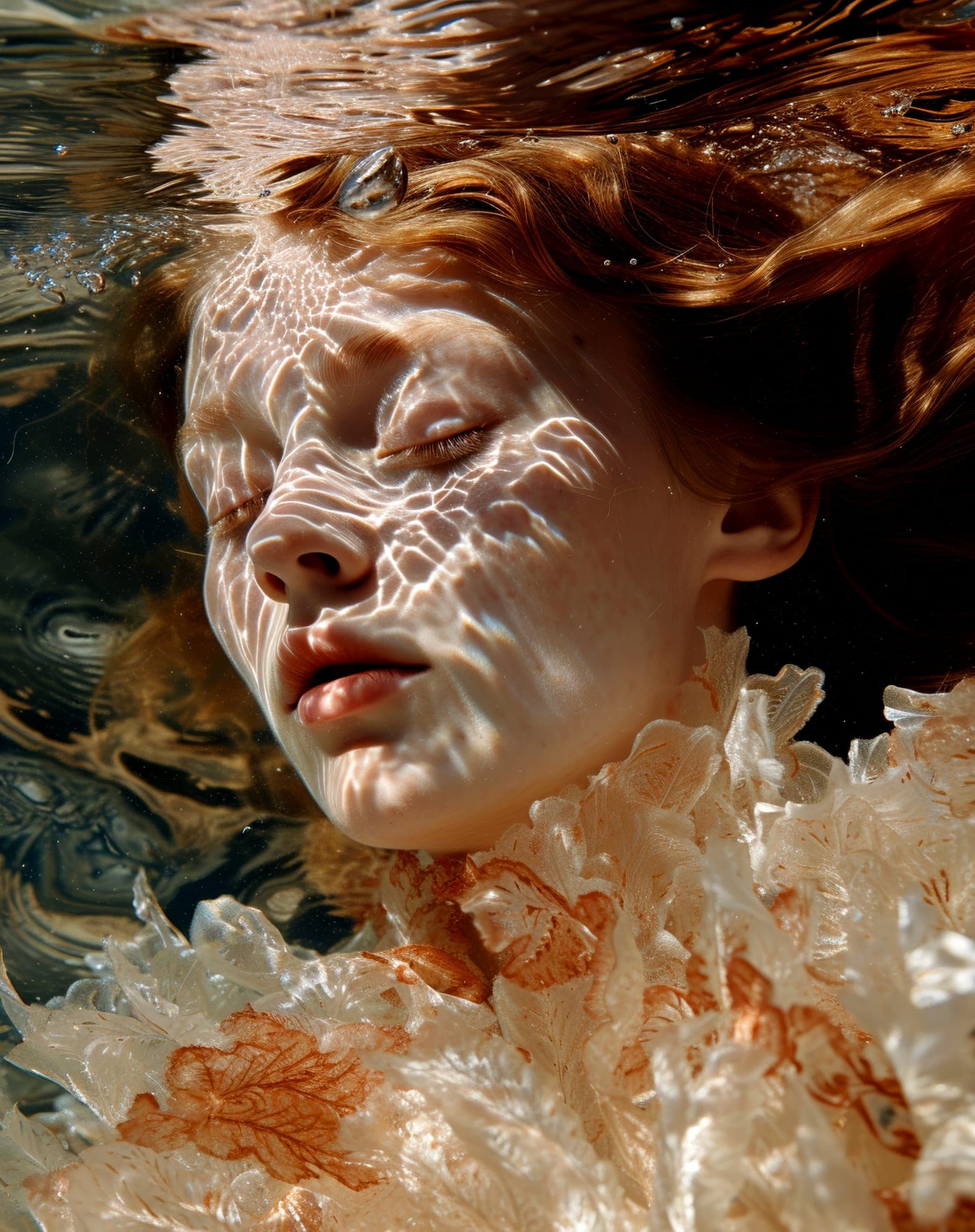Calm Water Woman - Midjourney