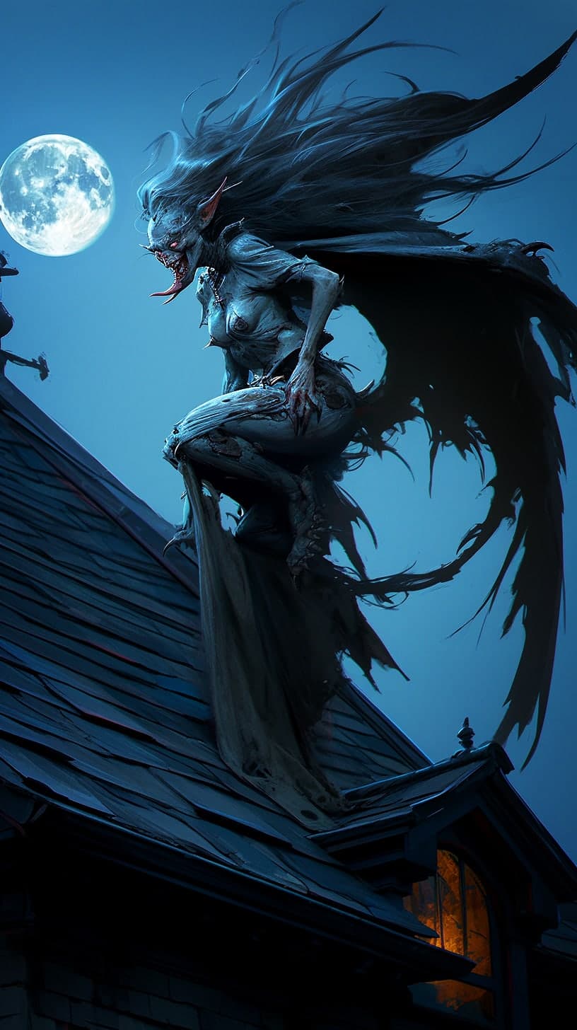 Philippine Creatures: Aswang - Midjourney